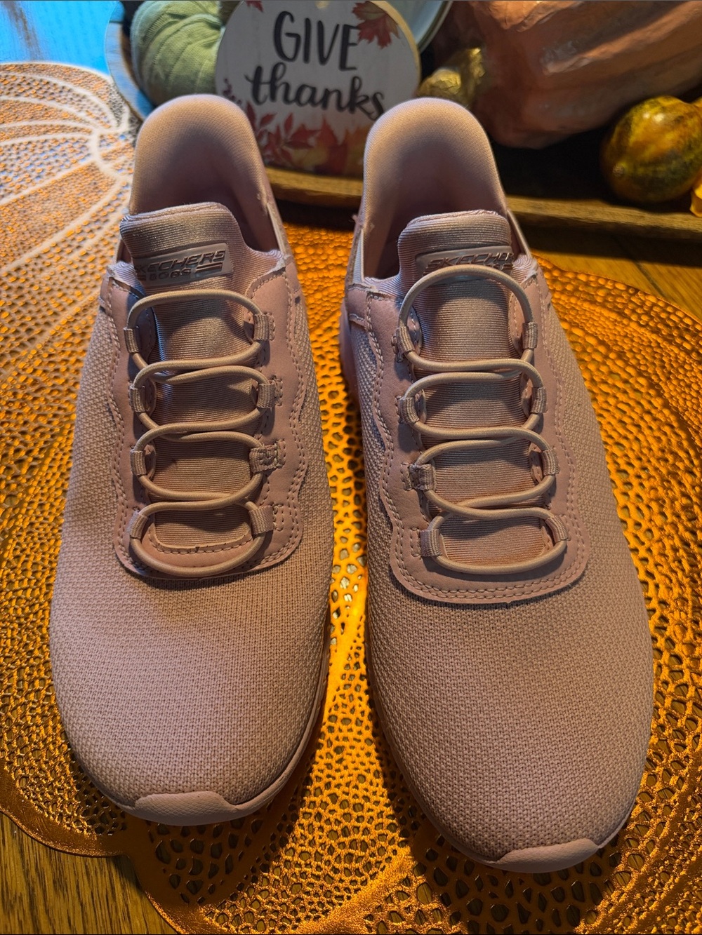 Skechers Pink Slip-ins. Size 8.5
